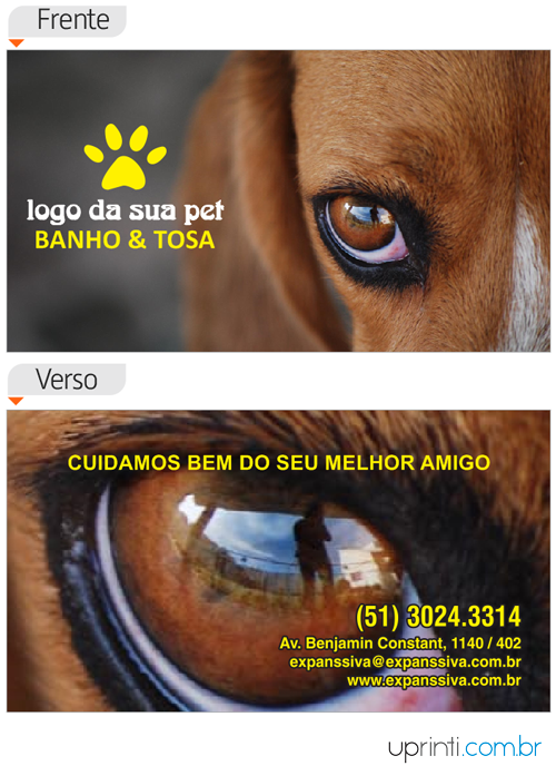 Cartões de Visita Pet Shop - M9699